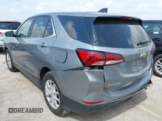 2024 Chevrolet Equinox LT with VIN 3GNAXKEGXRL353449, listed as a IAAI auction lot 42151836 with 26,903 mi miles and . Bid and sale history available at DreamBid. Image 3.