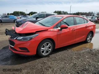 2017 Chevrolet Cruze LT with VIN 1G1BE5SM2H7228567, listed as a Copart auction lot 51961165 with 148,240 mi miles and Salvage Title. Bid and sale history available at carsss.com. Image 1.