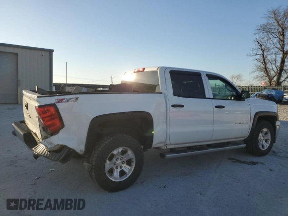 2014 Chevrolet Silverado 1500 LT with VIN 3GCUKREC9EG305647, listed as a Copart auction lot 47426795 with 322,142 mi miles and Salvage Title. Bid and sale history available at DreamBid. Image 3.