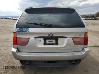 2001 BMW X5 3.0i with VIN WBAFA53561LM75340, listed as a Copart auction lot 51301545 with 0 mi miles and Salvage Title. Bid and sale history available at carsss.com. Image 6.