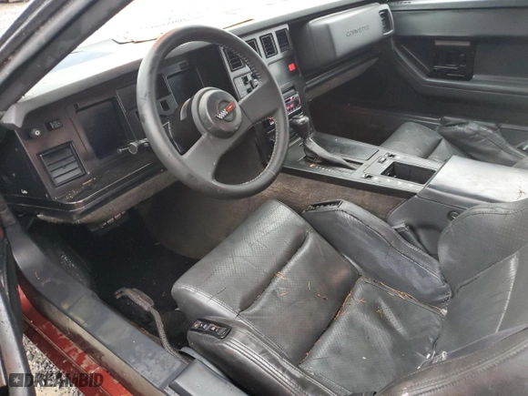 1986 Chevrolet Corvette with VIN 1G1YY6784G5900934, listed as a Copart auction lot 84873224 with 103,341 mi miles and Salvage Title. Bid and sale history available at carsss.com. Image 8.