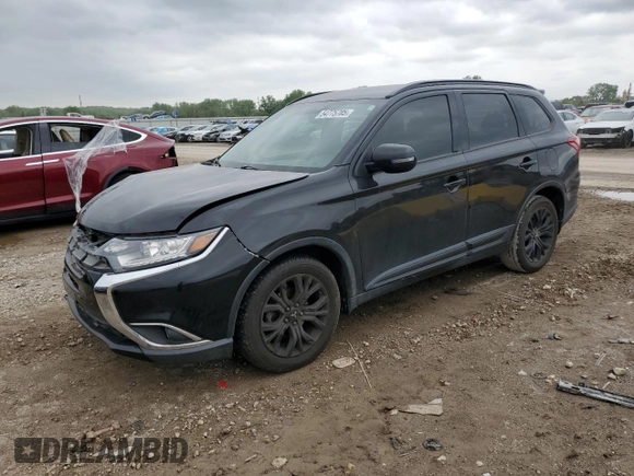 2018 Mitsubishi Outlander ES z VIN JA4AZ3A31JZ051535, wystawiony jako Copart lot #54775705 z przebiegiem 123 776 mil mil oraz Szkoda całkowita • Salvage title. Historia ofert i sprzedaży dostępna na DreamBid. Obrazek 1.