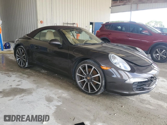 2014 Porsche 911 Carrera with VIN WP0CA2A97ES140867, listed as a Copart auction lot 69824864 with 44,956 mi miles and Salvage Title. Bid and sale history available at carsss.com. Image 4.
