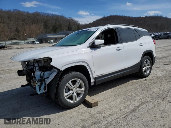 2020 GMC Terrain SLE z VIN 3GKALTEV5LL306303, wystawiony jako Copart lot #50384115 z przebiegiem Nie podano mil oraz Szkoda całkowita • Salvage title. Historia ofert i sprzedaży dostępna na DreamBid. Obrazek 1.