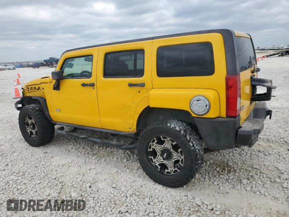 2007 Hummer H3 SUV with VIN 5GTDN13E578151999, listed as a Copart auction lot 53677835 with 120,164 mi miles and Clean Title. Bid and sale history available at carsss.com. Image 2.