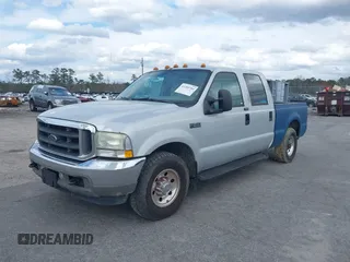 2004 Ford F-250 XL with VIN 1FTNW20L74EA70355, listed as a IAAI auction lot 41303705 with 237,456 mi miles and . Bid and sale history available at DreamBid. Image 2.