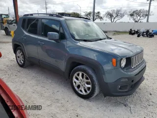 2018 Jeep Renegade Latitude with VIN ZACCJABB6JPH38962, listed as a Copart auction lot 52104225 with 77,745 mi miles and Salvage Title. Bid and sale history available at carsss.com. Image 4.