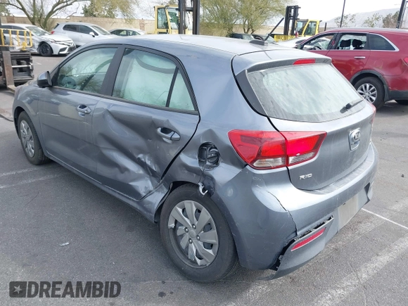 2020 Kia Rio S with VIN 3KPA25AD4LE347534, listed as a IAAI auction lot 41237688 with 68,395 mi miles and . Bid and sale history available at DreamBid. Image 3.