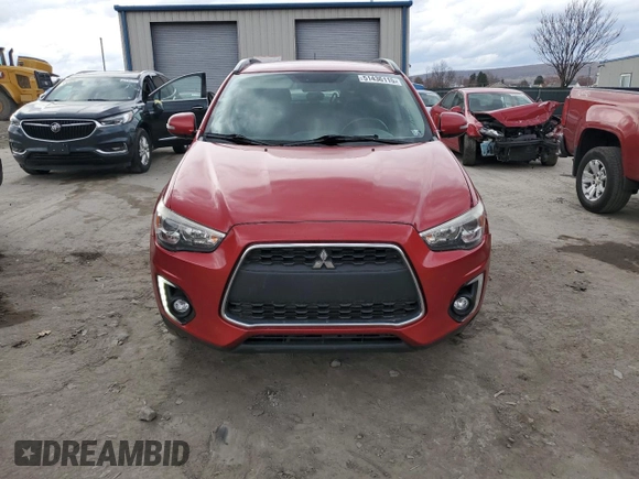 2015 Mitsubishi Outlander Sport 2.4 GT with VIN 4A4AR4AW8FE044398, listed as a Copart auction lot 51436115 with 154,126 mi miles and Clean Title. Bid and sale history available at carsss.com. Image 5.