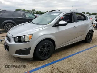 2012 Chevrolet Sonic LT with VIN 1G1JC5SH5C4106395, listed as a Copart auction lot 58804155 with Not provided miles and Salvage title. Bid and sale history available at DreamBid. Image 1.