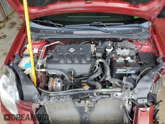 2008 Nissan Sentra S with VIN 3N1AB61E48L620251, listed as a Copart auction lot 58914325 with 156,859 mi miles and Salvage title. Bid and sale history available at DreamBid. Image 11.