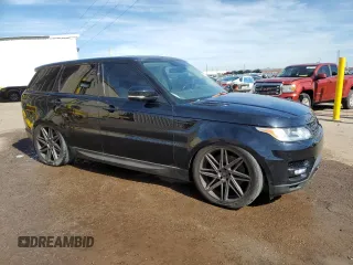2014 Land Rover Range Rover Sport Supercharged with VIN SALWR2EF4EA331716, listed as a Copart auction lot 89376175 with 89,584 mi miles and Clean title. Bid and sale history available at DreamBid. Image 4.