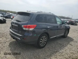 2014 Nissan Pathfinder SV with VIN 5N1AR2MM8EC722191, listed as a Copart auction lot 50020265 with 137,938 mi miles and Salvage Title. Bid and sale history available at carsss.com. Image 3.