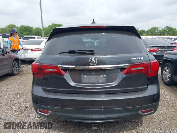 2014 Acura MDX Technology with VIN 5FRYD3H4XEB006413, listed as a IAAI auction lot 41889858 with 289,331 mi miles and . Bid and sale history available at carsss.com. Image 16.