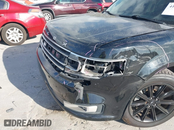 2018 Ford Flex Limited with VIN 2FMGK5D81JBA05788, listed as a IAAI auction lot 41599235 with 72,267 mi miles. Bid and sale history available at carsss.com. Image 6.