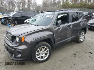 2021 Jeep Renegade Latitude with VIN ZACNJDBB5MPM11917, listed as a Copart auction lot 85356624 with 37,205 mi miles and Salvage Title. Bid and sale history available at DreamBid. Image 1.