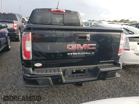 2022 GMC Canyon 2WD Denali with VIN 1GTG5EEN6N1135308, listed as a Copart auction lot 74330474 with 19,497 mi miles and Non Repairable. Bid and sale history available at carsss.com. Image 6.