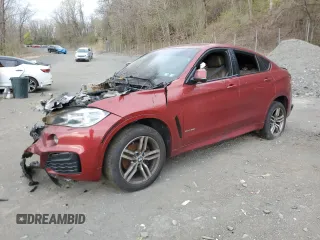 2019 BMW X6 xDrive35i z VIN 5UXKU2C50K0Z63045, wystawiony jako Copart lot #53183605 z przebiegiem Nie podano mil oraz Szkoda całkowita • Salvage title. Historia ofert i sprzedaży dostępna na DreamBid. Obrazek 1.