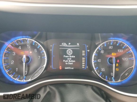 2018 Chrysler Pacifica Touring L with VIN 2C4RC1BG3JR214356, listed as a Copart auction lot 54541515 with 44,975 mi miles and Salvage Title. Bid and sale history available at DreamBid. Image 9.