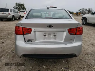 2011 Kia Forte EX with VIN KNAFU4A24B5449092, listed as a Copart auction lot 61679584 with 129,196 mi miles and Non Repairable. Bid and sale history available at carsss.com. Image 6.