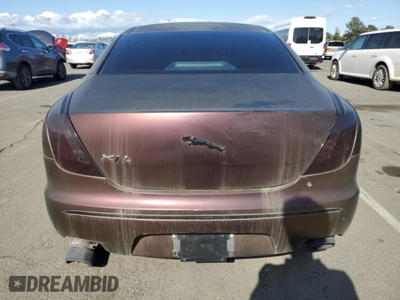 2012 Jaguar XJ Supercharged with VIN SAJWA2GE5CMV27910, listed as a Copart auction lot 51577355 with Not provided miles and Clean title. Bid and sale history available at DreamBid. Image 6.