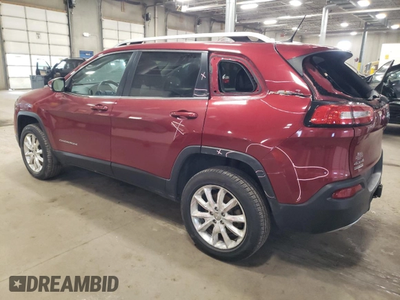 2014 Jeep Cherokee Limited с VIN 1C4PJMDS4EW169201, выставлен на аукционе Copart как лот 48663405 с пробегом 110 116 миль миль и Списание • Salvage title. История ставок и продаж доступна на DreamBid. Изображение 2.