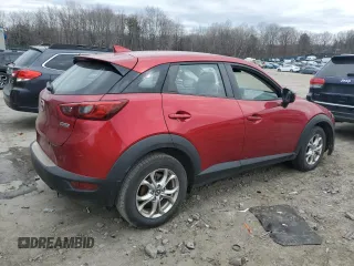2019 Mazda CX-3 Sport with VIN JM1DKFB78K1452543, listed as a Copart auction lot 48328575 with 121,541 mi miles and Salvage Title. Bid and sale history available at carsss.com. Image 3.