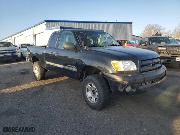 2005 Toyota Tundra SR5 with VIN 5TBBT44145S464674, listed as a Copart auction lot 48800745 with 251,210 mi miles and Salvage Title. Bid and sale history available at carsss.com. Image 4.
