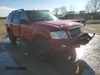 2008 Ford Explorer XLT with VIN 1FMEU73838UA85260, listed as a Copart auction lot 46946325 with 241,704 mi miles and Salvage Title. Bid and sale history available at carsss.com. Image 4.