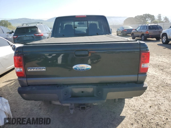 2008 Ford Ranger XLT with VIN 1FTZR45E28PB14853, listed as a Copart auction lot 52653105 with 176,428 mi miles and Clean title. Bid and sale history available at DreamBid. Image 6.