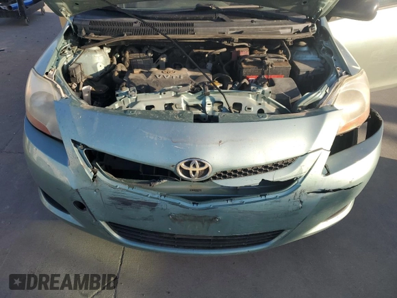 2007 Toyota Yaris with VIN JTDBT923071062515, listed as a Copart auction lot 50231985 with 209,838 mi miles and Salvage Title. Bid and sale history available at DreamBid. Image 11.