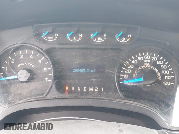 2014 Ford F-150 XL with VIN 1FTFX1CF3EKF95627, listed as a IAAI auction lot 42042775 with 208,405 mi miles and . Bid and sale history available at DreamBid. Image 7.