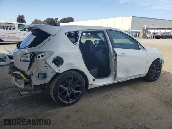 2013 Mazda 3 Mazdaspeed3 Touring with VIN JM1BL1L42D1815143, listed as a Copart auction lot 53360445 with 79,068 mi miles and Salvage title. Bid and sale history available at DreamBid. Image 3.