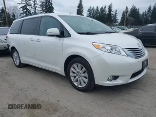 2014 Toyota Sienna Ltd with VIN 5TDDK3DC5ES073175, listed as a IAAI auction lot 41818572 with 107,971 mi miles. Bid and sale history available at carsss.com. Image 1.