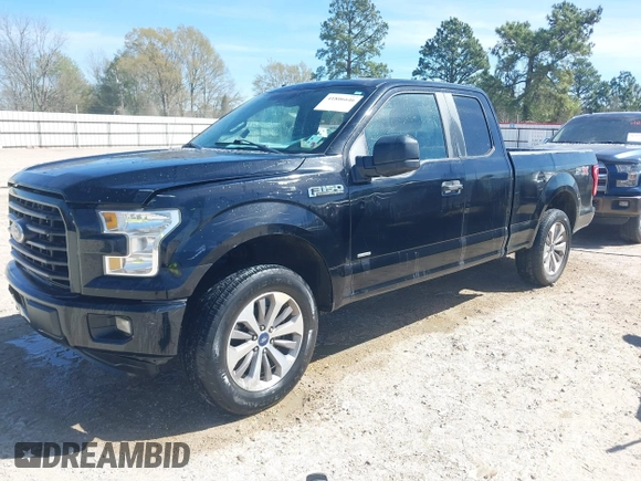 2017 Ford F-150 XL with VIN 1FTEX1CP2HKD38323, listed as a IAAI auction lot 41806646 with 280,411 mi miles. Bid and sale history available at carsss.com. Image 17.