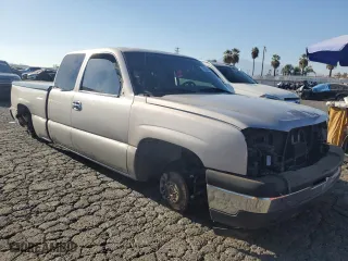 2007 Chevrolet Silverado 1500 Classic LT1 with VIN 1GCEC19Z97Z179343, listed as a Copart auction lot 75533324 with 0 mi miles and Salvage Title. Bid and sale history available at carsss.com. Image 4.