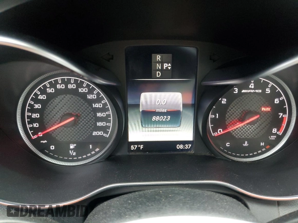 2018 Mercedes-Benz C 63 AMG with VIN 55SWF8GB9JU250904, listed as a Copart auction lot 51116445 with 88,023 mi miles and Clean title. Bid and sale history available at DreamBid. Image 9.
