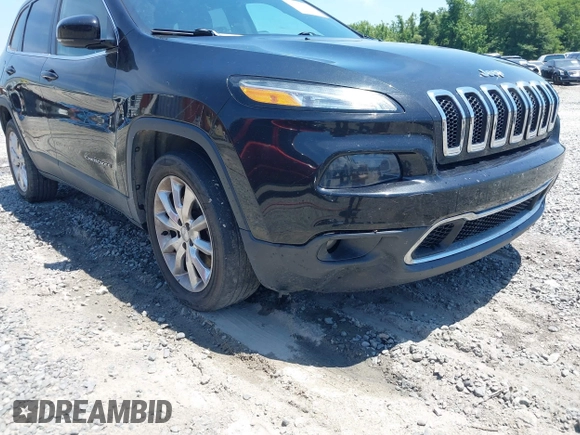 2016 Jeep Cherokee Limited with VIN 1C4PJLDB9GW320207, listed as a IAAI auction lot 42350707 with 90,936 mi miles and . Bid and sale history available at DreamBid. Image 6.