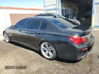2015 BMW 7 Series 750Li with VIN WBAYE8C54FD780710, listed as a Copart auction lot 50499865 with 101,539 mi miles and Clean Title. Bid and sale history available at carsss.com. Image 2.