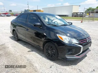 2024 Mitsubishi Mirage ES with VIN ML32FUFJ4RHF09026, listed as a IAAI auction lot 42221724 with 6,343 mi miles and . Bid and sale history available at DreamBid. Image 1.