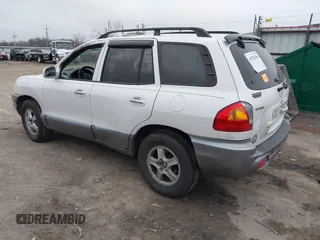 2003 Hyundai Santa Fe GLS with VIN KM8SC13E33U520344, listed as a IAAI auction lot 41528796 with 246,923 mi miles. Bid and sale history available at carsss.com. Image 3.