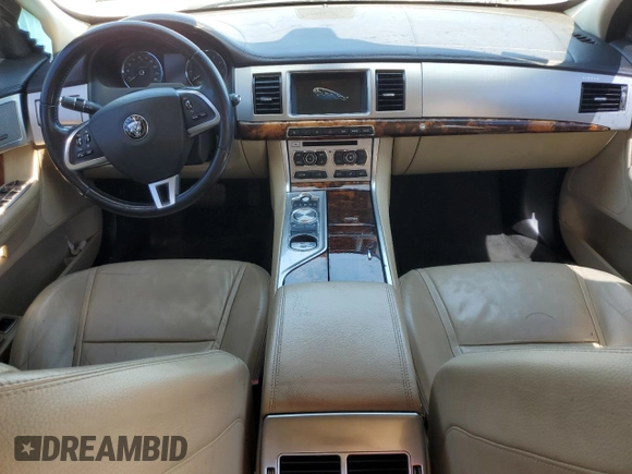 2015 Jaguar XF I4 T Premium with VIN SAJWA0FS8FPU65630, listed as a Copart auction lot 48046665 with Not Provided miles and Salvage Title. Bid and sale history available at carsss.com. Image 8.