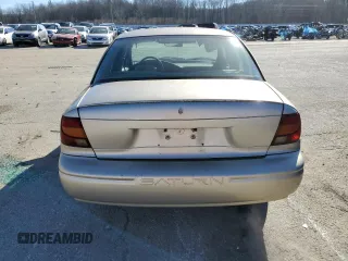 2000 Saturn SL with VIN 1G8ZH5288YZ245047, listed as a Copart auction lot 41533785 with 135,285 mi miles and Non Repairable. Bid and sale history available at carsss.com. Image 6.