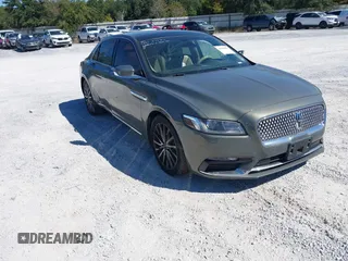 2017 Lincoln Continental Select with VIN 1LN6L9TK1H5617355, listed as a IAAI auction lot 40404909 with 108,208 mi miles. Bid and sale history available at carsss.com. Image 1.