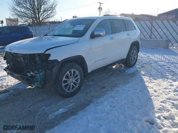 2014 Jeep Grand Cherokee Limited with VIN 1C4RJFBG4EC567948, listed as a IAAI auction lot 41650331 with 145,810 mi miles. Bid and sale history available at carsss.com. Image 20.