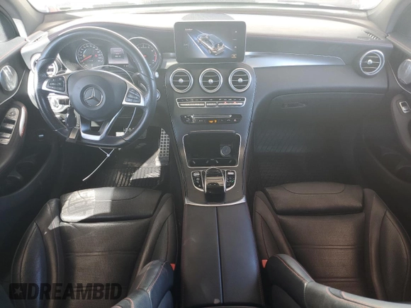 2017 Mercedes-Benz GLC with VIN WDC0G6EB9HF258898, listed as a Copart auction lot 80385914 with 98,318 mi miles and Salvage Title. Bid and sale history available at carsss.com. Image 8.