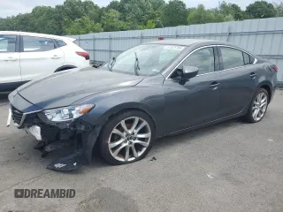 2014 Mazda Mazda6 i Touring with VIN JM1GJ1T51E1106029, listed as a Copart auction lot 57325764 with 169,788 mi miles and Clean Title. Bid and sale history available at carsss.com. Image 1.