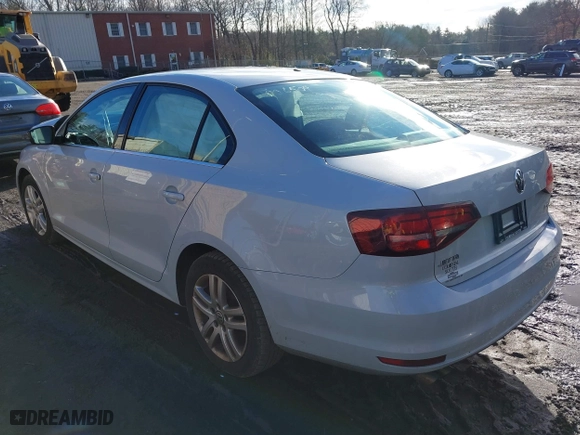 2017 Volkswagen Jetta 1.4T S with VIN 3VW167AJ9HM215563, listed as a IAAI auction lot 41473283 with 119,648 mi miles. Bid and sale history available at carsss.com. Image 3.