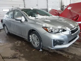 2017 Subaru Impreza Premium with VIN 4S3GTAB63H3748412, listed as a IAAI auction lot 41335531 with 87,252 mi miles. Bid and sale history available at carsss.com. Image 1.
