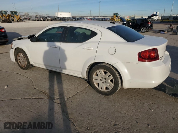 2014 Dodge Avenger SE with VIN 1C3CDZAB0EN130039, listed as a Copart auction lot 84056494 with 153,554 mi miles and Salvage Title. Bid and sale history available at carsss.com. Image 2.